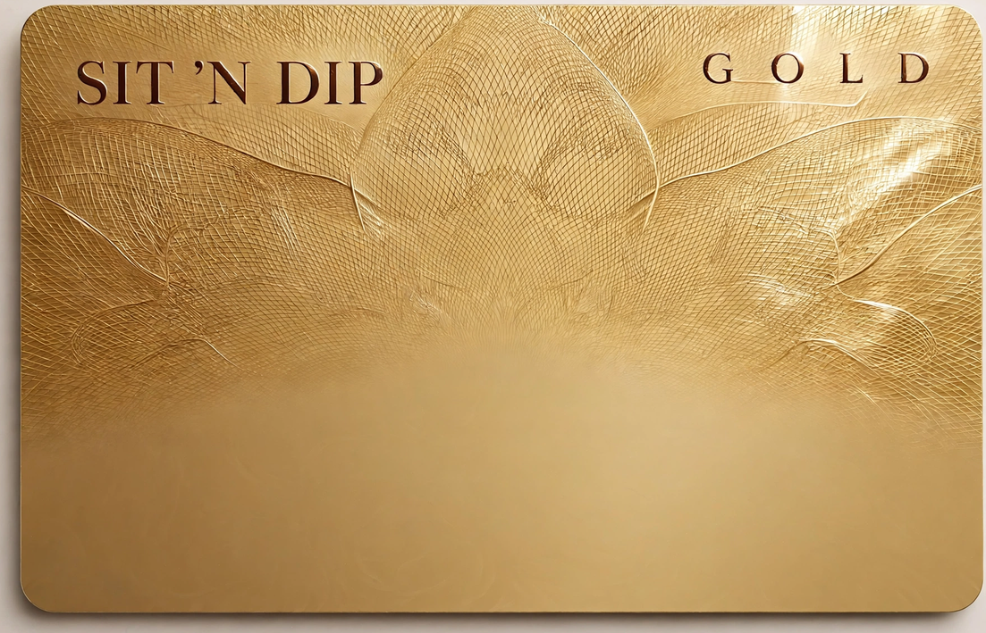 Gold loyalty card